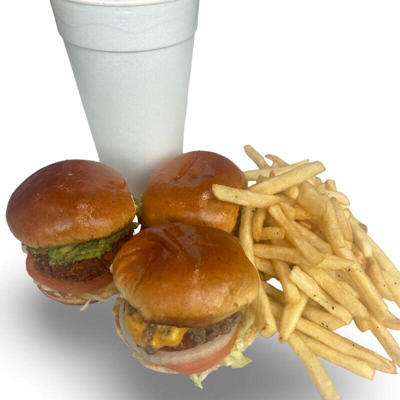 3 Sliders Meal