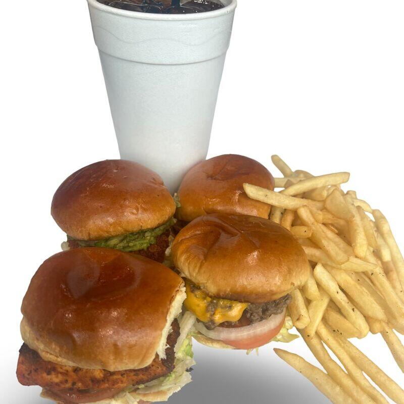 4 Sliders Meal